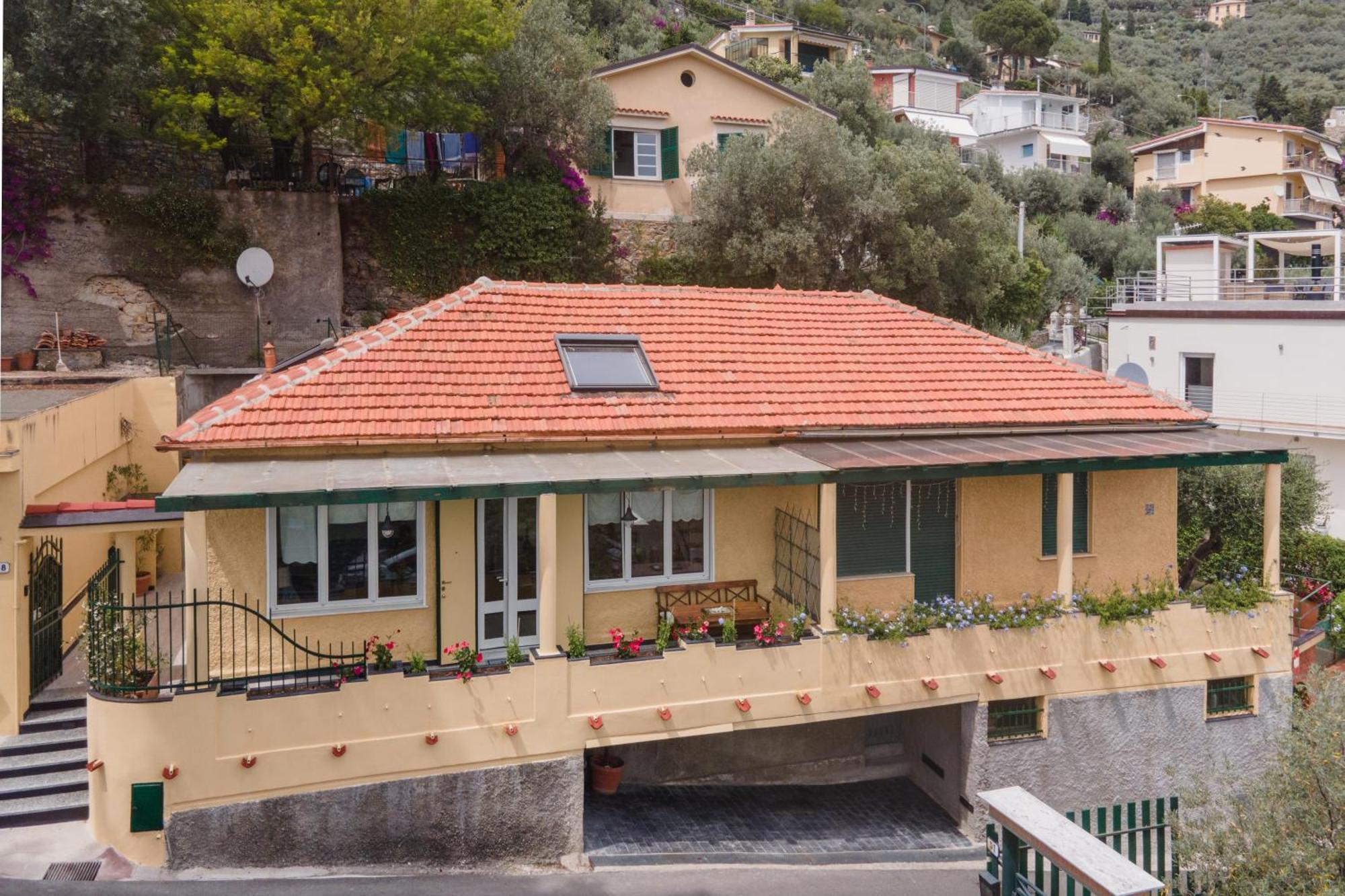 Вилла Terrazza Sul Mare B.View56 Рекко Экстерьер фото
