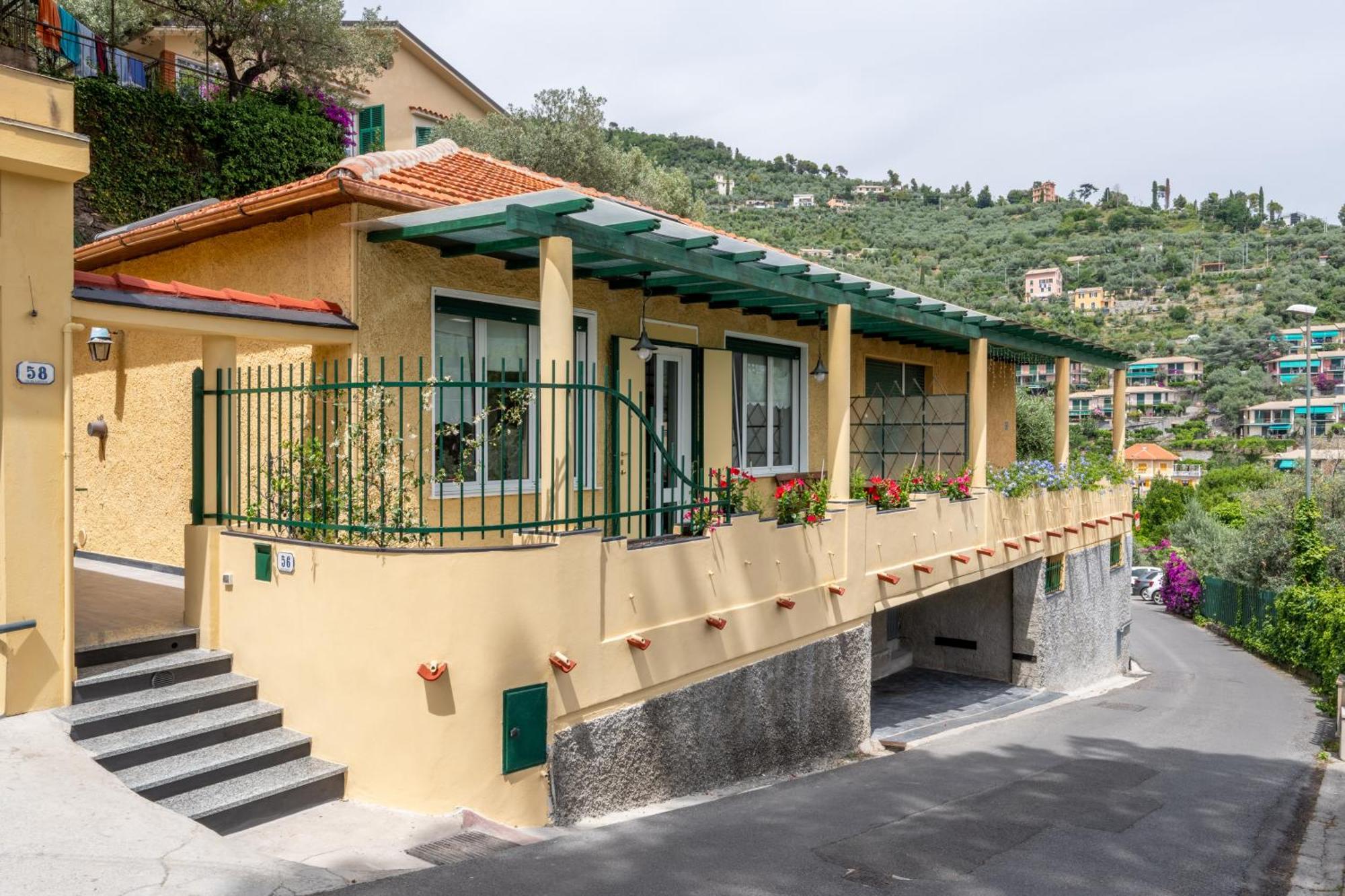 Вилла Terrazza Sul Mare B.View56 Рекко Экстерьер фото